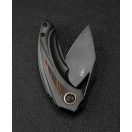 BESTECH Nuke Titanium Black Orange G-10 zsebkés - BT2107E