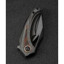 BESTECH Nuke Titanium Black Orange G-10 zsebkés - BT2107E