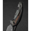 BESTECH Nuke Titanium Black Orange G-10 zsebkés - BT2107E