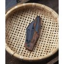 BESTECH Lockness Damascus Orange G-10 Black Blade zsebkés