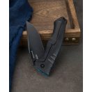 BESTECH Keen II Black Blue G-10 Black Blade zsebkés - BT2301D