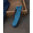 BESTECH Keen II Black Blue G-10 Black Blade zsebkés - BT2301D