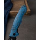 BESTECH Keen II Black Blue G-10 Black Blade zsebkés - BT2301D