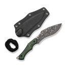 CIVIVI Vaquita II Damascus Green Micarta nyakkés