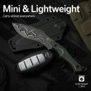 CIVIVI Vaquita II Damascus Green Micarta nyakkés