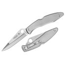 SPYDERCO Police SS Plain Edge zsebkés - C07P