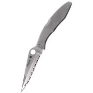 SPYDERCO Police SS Full Serrated zsebkés
