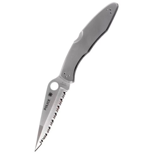 SPYDERCO Police SS Full Serrated zsebkés