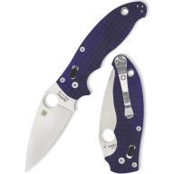 SPYDERCO Manix 2 Dark Blue G-10 zsebkés S110V - C101GDBL2