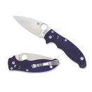 SPYDERCO Manix 2 Dark Blue G-10 zsebkés S110V - C101GDBL2