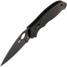 SPYDERCO Manix 2 Black Blade G-10 zsebkés - C101GPBBK2