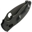 SPYDERCO Manix 2 Black Blade G-10 zsebkés - C101GPBBK2