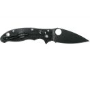 SPYDERCO Manix 2 Lightweight AllBlack zsebkés - C101PBBK2