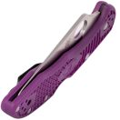 SPYDERCO Delica 4 Flat purple FRN zsebkés - C11FPPR