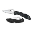 SPYDERCO Delica 4 FRN Combo Edge zsebkés - C11PSBK