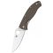 SPYDERCO Tenacious Brown G-10 CPM M4 zsebkés - C122GBNM4