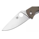 SPYDERCO Tenacious Brown G-10 CPM M4 zsebkés - C122GBNM4