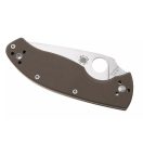 SPYDERCO Tenacious Brown G-10 CPM M4 zsebkés - C122GBNM4