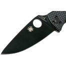 SPYDERCO Tenacious All Black lightweight zsebkés - C122PBBK