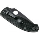 SPYDERCO Tenacious All Black lightweight zsebkés - C122PBBK