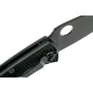 SPYDERCO Tenacious All Black lightweight zsebkés - C122PBBK