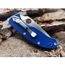 SPYDERCO Tenacious Lightweight Blue CPM S35VN zsebkés - C122PBL