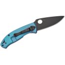 SPYDERCO Tenacious Blue Ti Black Plainedge zsebkés - C122TIBLBKP