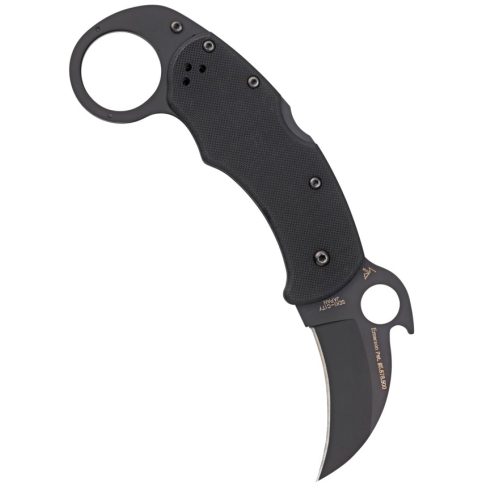 SPYDERCO Karahawk All Black karambit  zsebkés