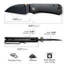 CIVIVI Baby Banter Wharncliffe Black Micarta Black Blade zsebkés