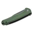 CIVIVI Mini Sandbar Black Green Micarta zsebkés