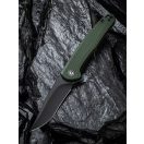 CIVIVI Mini Sandbar Black Green Micarta zsebkés