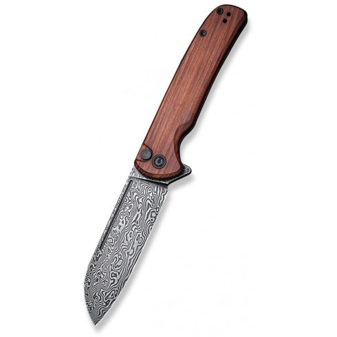 CIVIVI Chevalier Damascus cuibourtia wood zsebkés