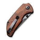 CIVIVI Thug 2 Damascus Blade Cuibourtia wood zsebkés - C20028C-DS1
