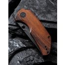 CIVIVI Thug 2 Damascus Blade Cuibourtia wood zsebkés - C20028C-DS1