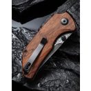 CIVIVI Thug 2 Damascus Blade Cuibourtia wood zsebkés - C20028C-DS1