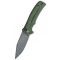 CIVIVI Cogent Damascus Green Micarta bicska