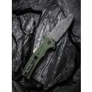 CIVIVI Cogent Damascus Green Micarta bicska