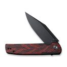 CIVIVI Cachet Black and Red G-10 zsebkés