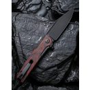 CIVIVI Cachet Black and Red G-10 zsebkés