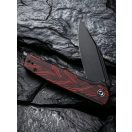 CIVIVI Cachet Black and Red G-10 zsebkés