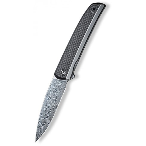 CIVIVI Savant Damascus Carbon Fiber zsebkés