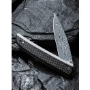 CIVIVI Savant Damascus Carbon Fiber zsebkés