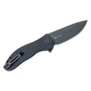 CIVIVI Synergy3 Black Stonewashed zsebkés - C20075D-1