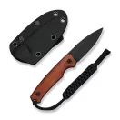 CIVIVI Altus Fixed Guibourtia Wood Black Stonewashed fixpengés