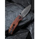 CIVIVI Pintail Damascus Cuibourta Wood zsebkés