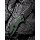 CIVIVI ODD 22 Black Stonewashed Green Micarta zsebkés - C21032-2