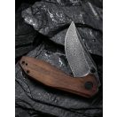 CIVIVI ODD 22 Damascus Cuibourtia fa zsebkés - C21032-DS1