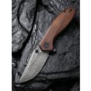 CIVIVI ODD 22 Damascus Cuibourtia fa zsebkés - C21032-DS1