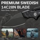 CIVIVI Typhoeus Black G-10 zsebkés