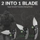 CIVIVI Typhoeus Black and Gray Aluminium zsebkés - C21036-3